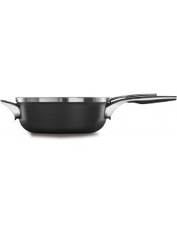 Calphalon Premier Space Saving Nonstick 4qt Chef's Pan with Cover - BJX1YXKLN