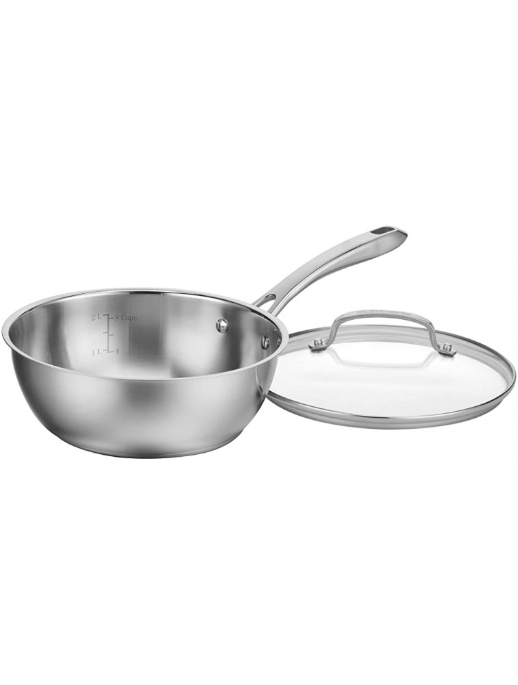 Cuisinart 8335-24 3 Quart Stainless Steel Chef's Pan - BF9YPDWCF