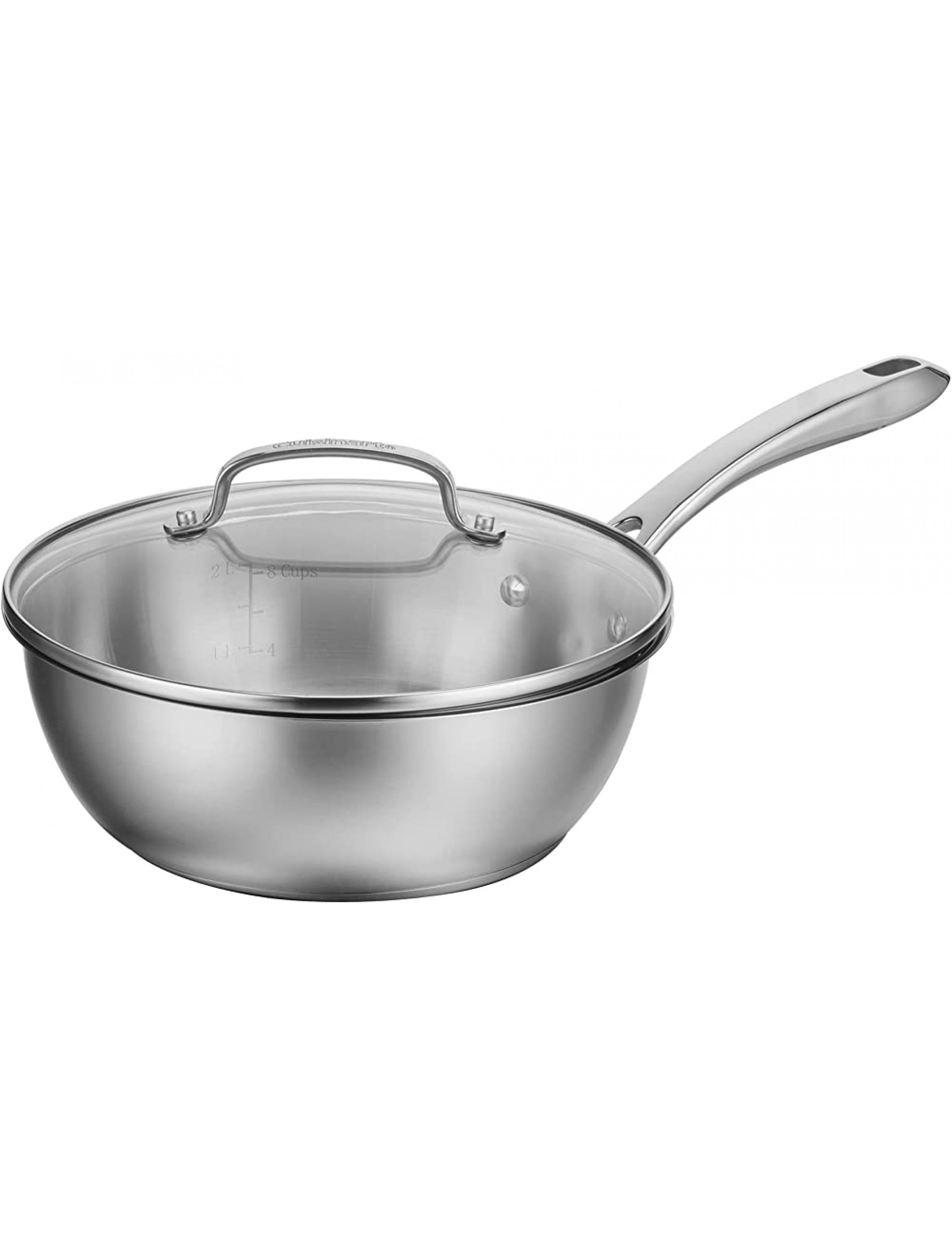 Cuisinart 8335-24 3 Quart Stainless Steel Chef's Pan - BF9YPDWCF