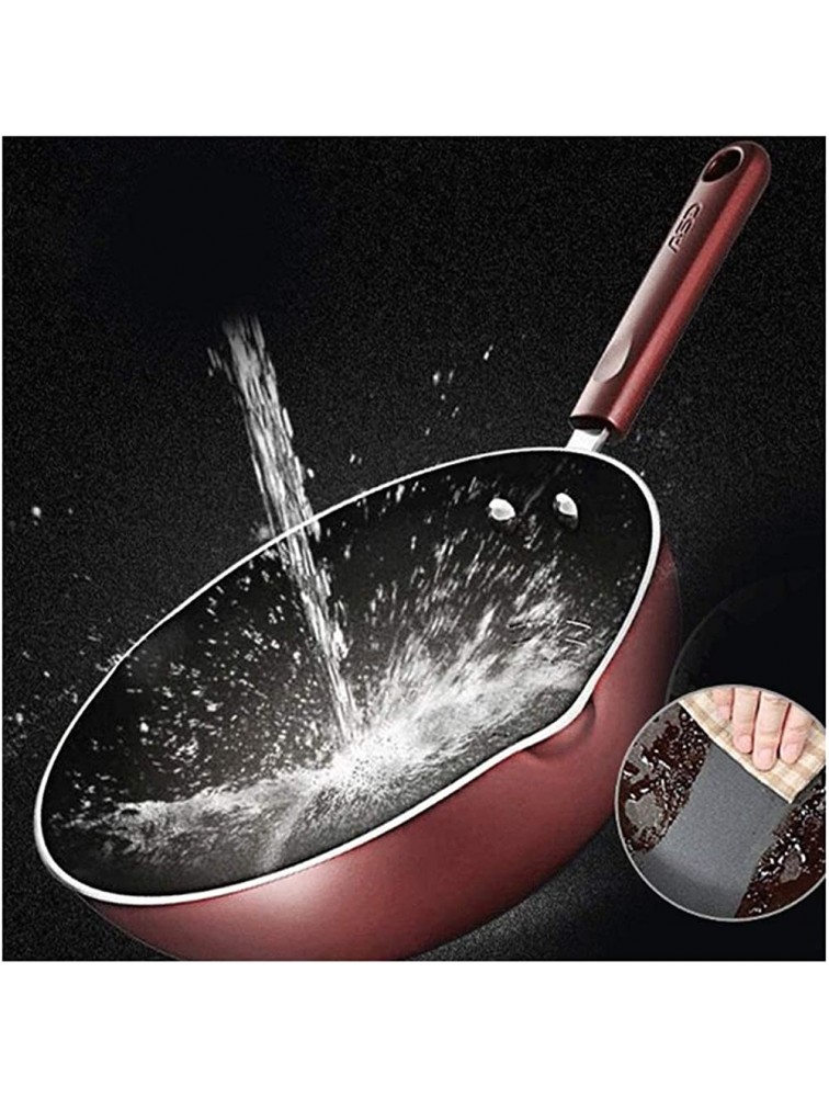 HHWKSJ Nonstick Skillet,Deep Frying Pan with Glass Lid,Cooking Pan with Handle Saute Pan Chef's pan Omelette Pans for All Stove Tops,Healthy and Safe Cookware - BEMRENIMU