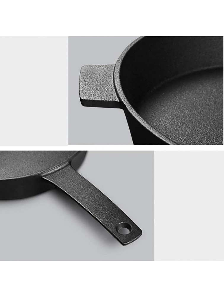 Pans Nonstick Iron Frying Pan Physical Non-stick Pan Without Chemical Coating Chef's Pan Omelet Pans Healthy and Safe Cookware Non stick frying pans Color : Black Color : Black - BME5WKH28