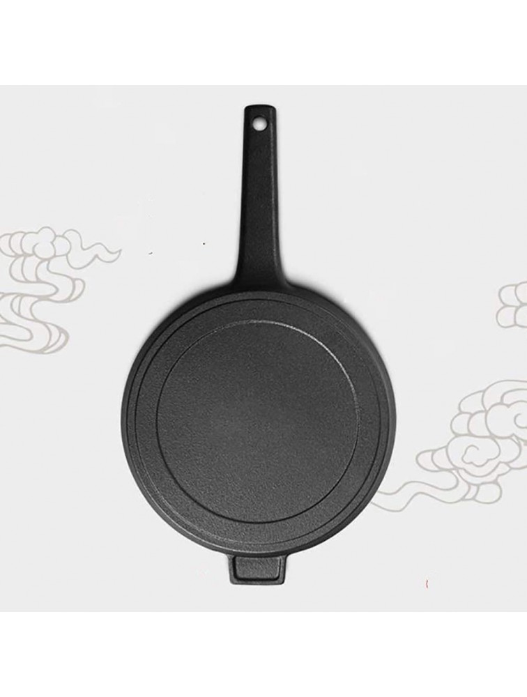Pans Nonstick Iron Frying Pan Physical Non-stick Pan Without Chemical Coating Chef's Pan Omelet Pans Healthy and Safe Cookware Non stick frying pans Color : Black Color : Black - BME5WKH28