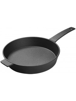 Pot Pan Wok Nonstick Iron Frying Pan Physical Non-stick Pan Without Chemical Coating Chef's Pan Omelet Pans Healthy and Safe Cookware Cooking Cookware Color : Black - BR1VKGCR4