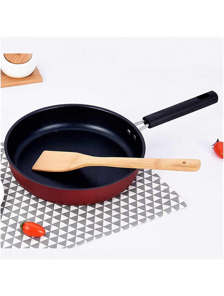 SHUOG Cooking Pot Non-stick Frying Pan Stainless Steel Pan Frying Pan Without Fume Household Electric Cooker Gas Universal Frying Pan Chef's Pans Color : 28cm diameter - B1Y33J9PN