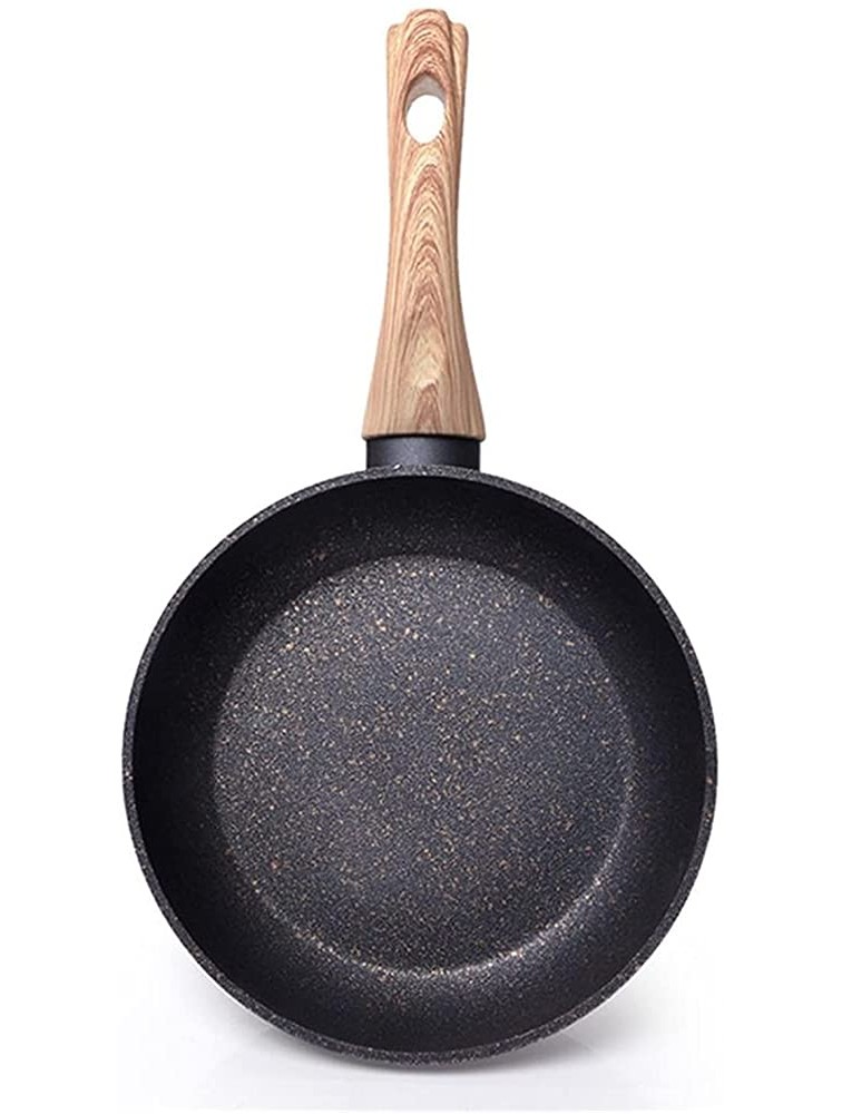 SHUOG Frying Pan 20-24CM BLACK Non-stick Coating Aluminium Fit For Gas Induction Cooker Chef's Pans Sheet Size : 24cm - BQ9ECQ8VR