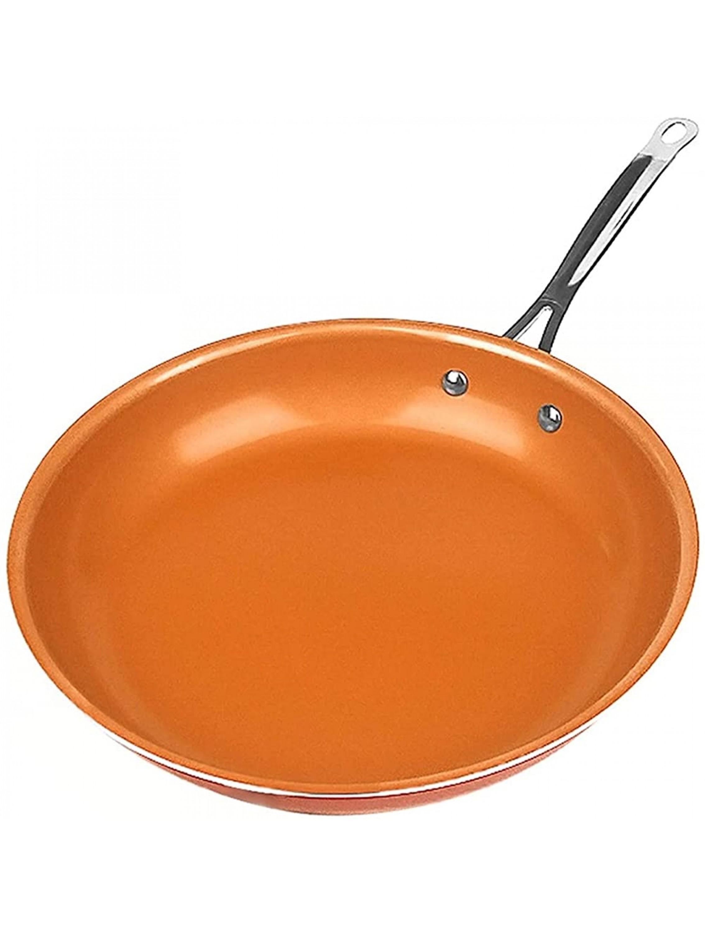 WUYIN Non-stick Copper Frying Pans Skillets With Ceramic Coating Induction Cooking Oven Cooking Pot Nonstick Pan Cookware Chef Pan Pan Color : 24cm - B2T0TZYDY