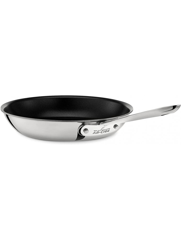 All-Clad 4112NSR2 Stainless Steel Tri-Ply Bonded Dishwasher Safe PFOA-free Non-Stick Fry Pan Cookware 12-Inch Silver - B2TCTPNWZ