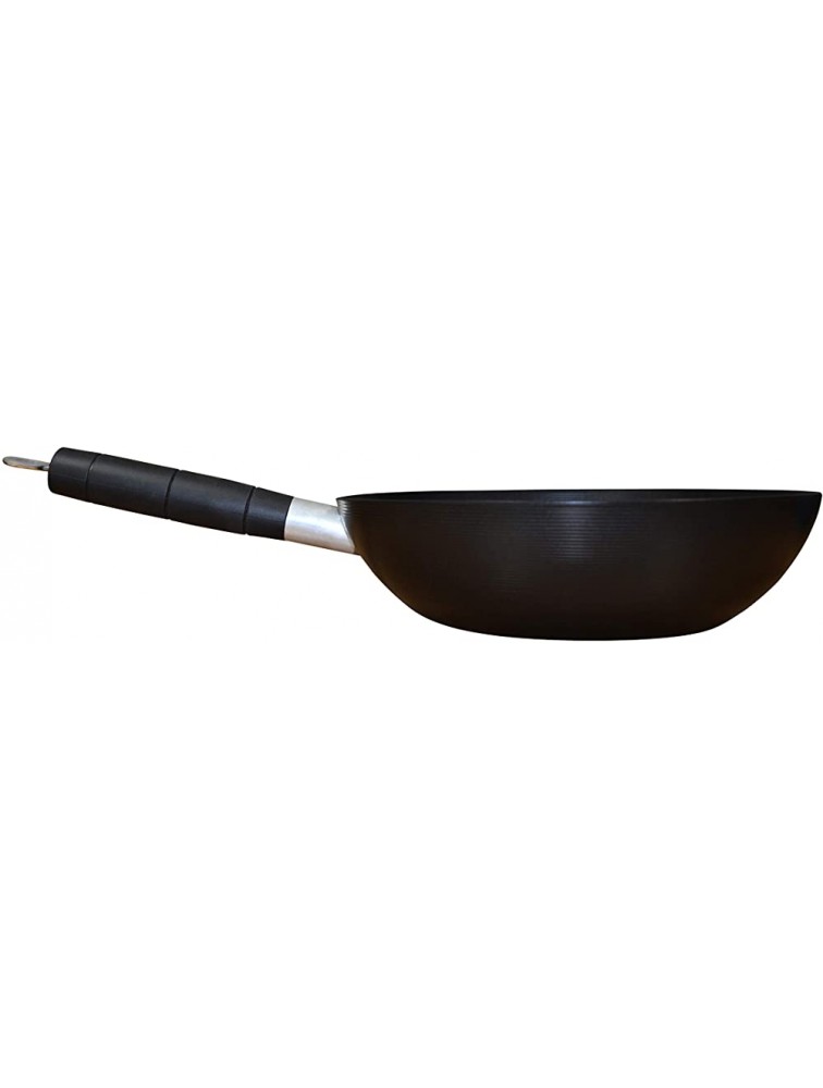 IMUSA USA 9.5 Traditional Carbon Steel Nonstick Coated Wok with Bakelite Handle - BCX41C6M8