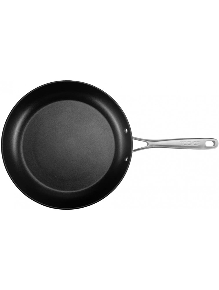 TECHEF Onyx Collection 12-Inch Frying Pan coated with New Teflon Platinum Non-Stick Coating PFOA Free 12-inch - BRNY4X4GK