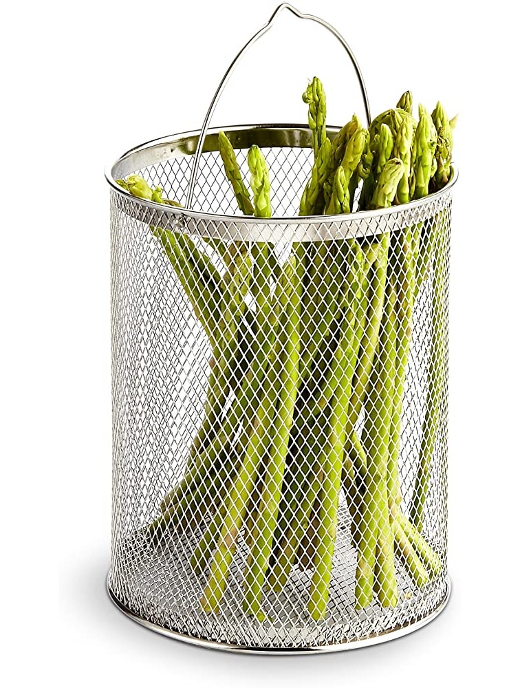 Cook N Home 4 Quart 3-Piece Vegetable Asparagus Steamer Pot Stainless Steel - B0UL0CAUI