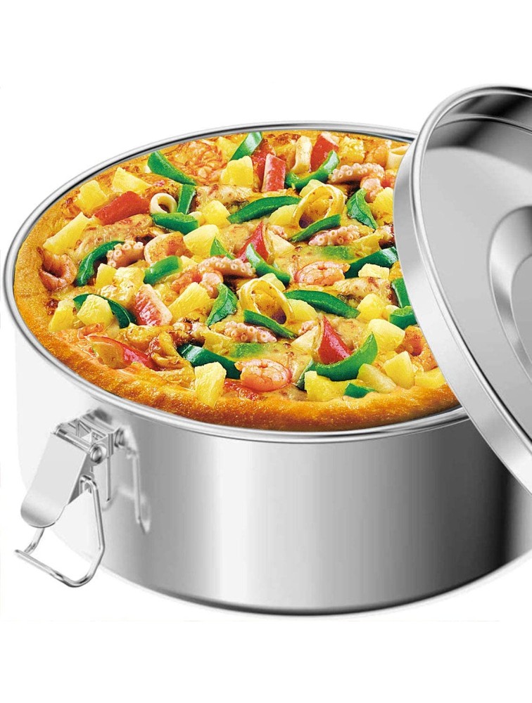 Flan Mold Stainless Steel Flan Pan Mold with Lid62 oz Compatible with Instant Pot 6 qt [3qt 8qt avail] Flanera Flan Maker Quesillera Molde Para Flan Flaneras Moldes Con Tapa - BQCSH1MHT