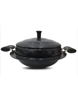 Jeff Mall Classic All-purpose Cauldron 20cm Cooking without water oil 5-6 People - BTB24WKOQ