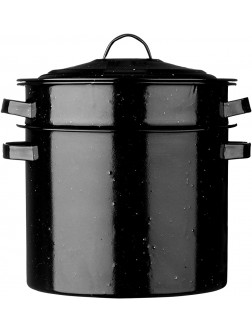 Premier Housewares Vintage Pasta Pot Black 32 x 31 x 28 cm - BAZX2BR84