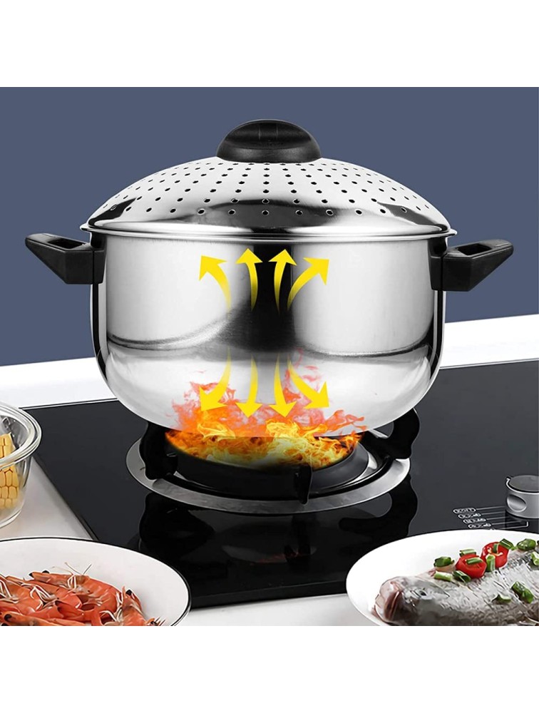 TSTSM Spaghetti Pasta Noodle Pot with Strainer Lid Whole Pasta Corn Lobster Stainless Steel Cooking Pot 16CM - BWFJ4QEKJ