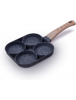 Aluminum 4-cup non-stick frying pan suitable for all heat sources - BNKQ0N8AT