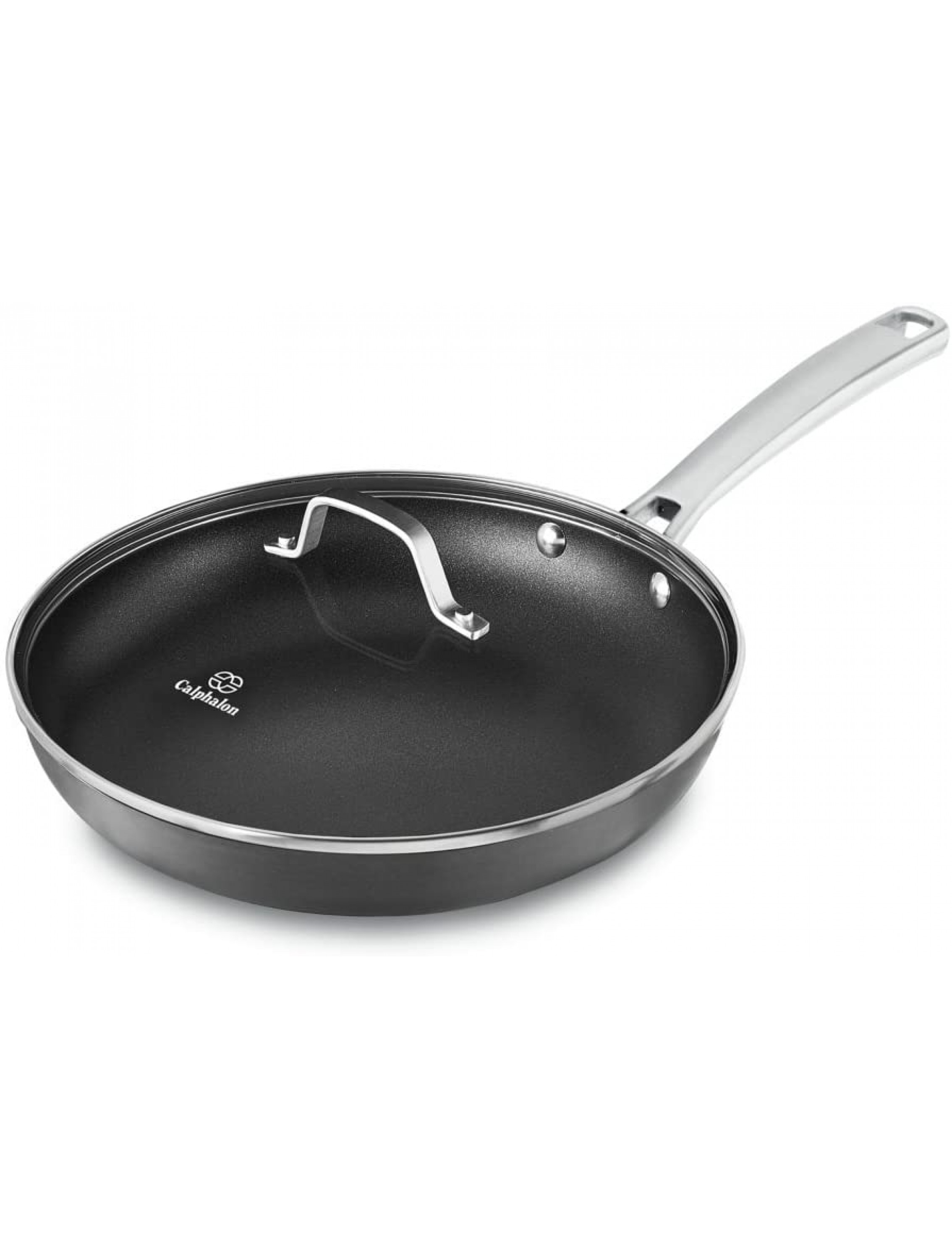 Calphalon 1943286 Classic Nonstick Omelet Fry Pan with Cover 10 Grey - BA41FL880