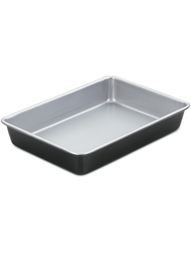 Cuisinart AMB-139CPC Chef's Classic Nonstick Bakeware 9 x 13" Oblong Cake Pan Silver - B89WP64WT