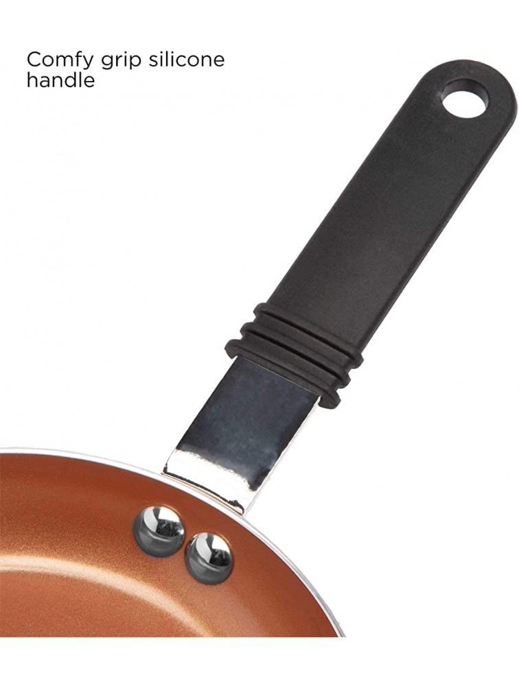 Ecolution Kitchen Extras Mini Fry Pan Set Copper Includes: 5.5in Mini Fry Pan w Spatula - BZWDP0CLO
