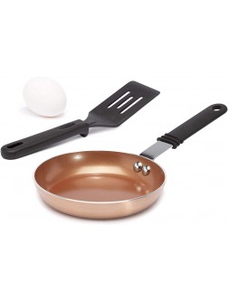 Ecolution Kitchen Extras Mini Fry Pan Set Copper Includes: 5.5in Mini Fry Pan w Spatula - BZWDP0CLO