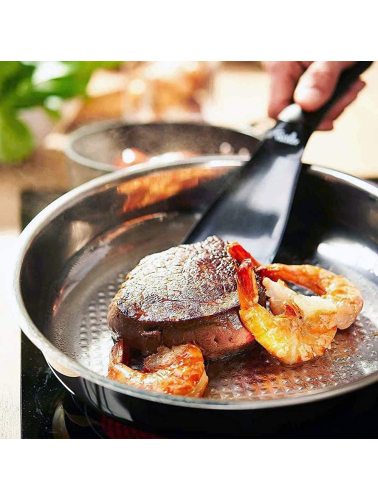 Fissler crispy steelux premium Stainless Steel Frying-Pan Frypan uncoated Induction Ø 20 cm 8” silver - BIA22D3YC