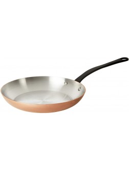 Mauviel M'Heritage M250C 2.5mm Copper Round Frying Pan 10.2", - BS632T582
