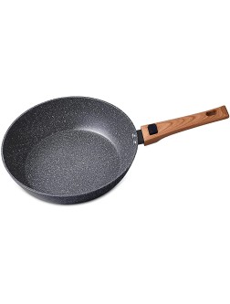 Muyrico Frying Pan Skillet  Non Sticking Frying Pans for Cooking Granite Coated Pans with Detachable Handle ，induction Compatible PFOA Free（10 Inch） - BW9OQ0WFG