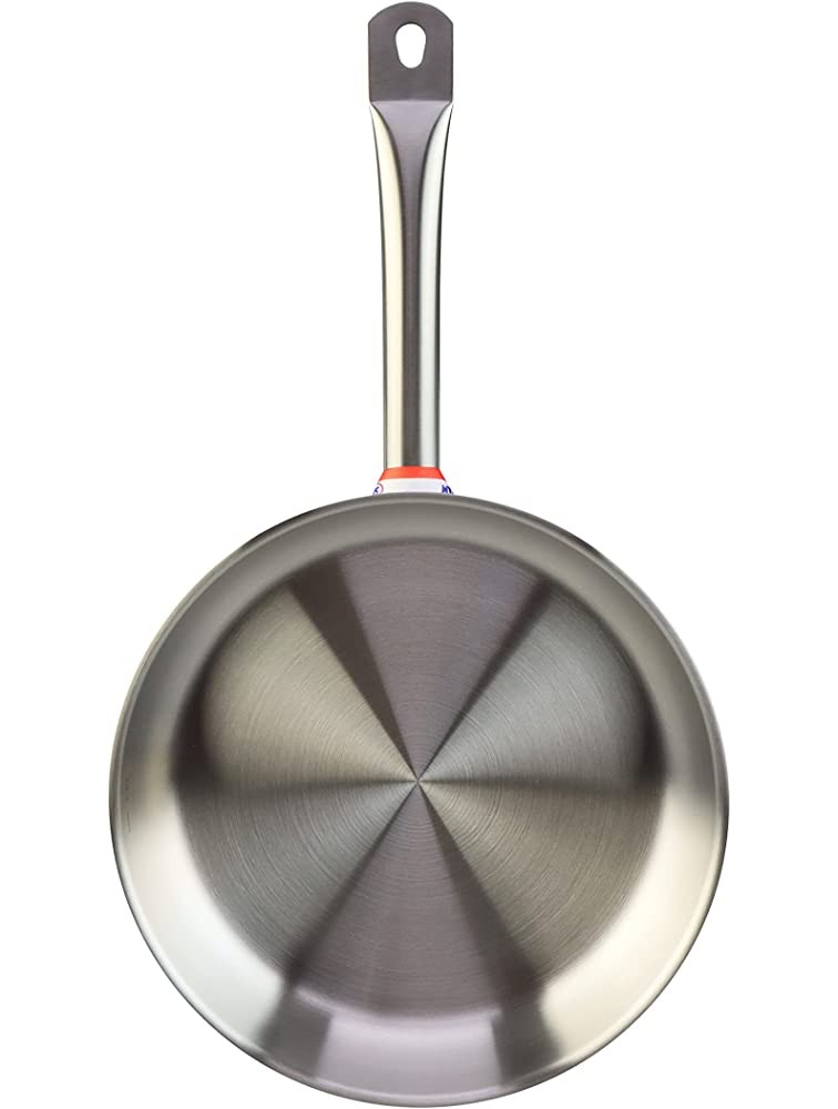 Sitram 28 cm 11.02 in Open Fry Pan suitable for all stove tops including induction Stainless Steel 11 Inch 714425 - BULZCBPWV