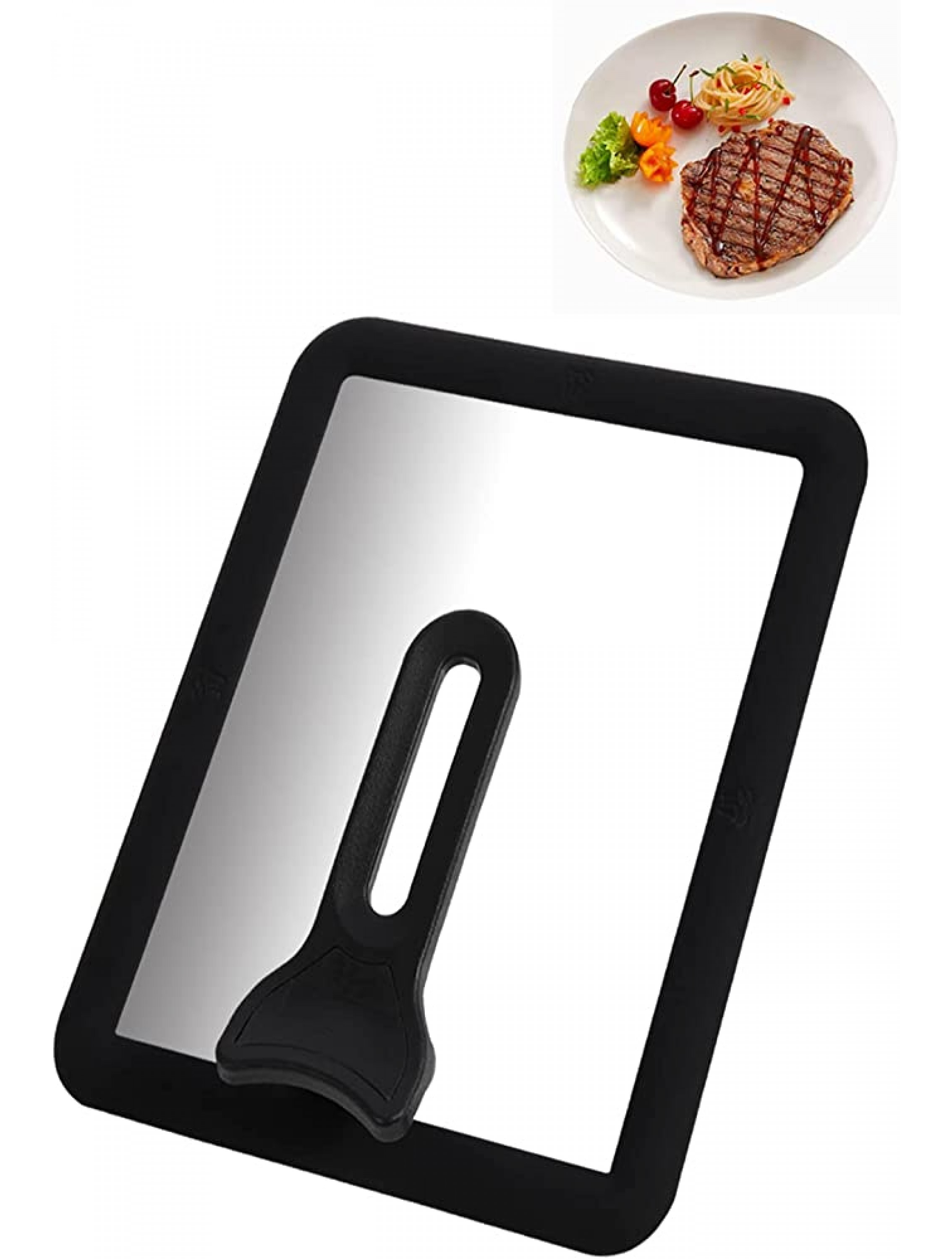 Tamagoyaki Pan Lid Japanese Omelette Pan Lid Tempered Glass Lid 5X7 Square Pan Lid Dishwasher safe 5 X 7 - BAF3WKKF1