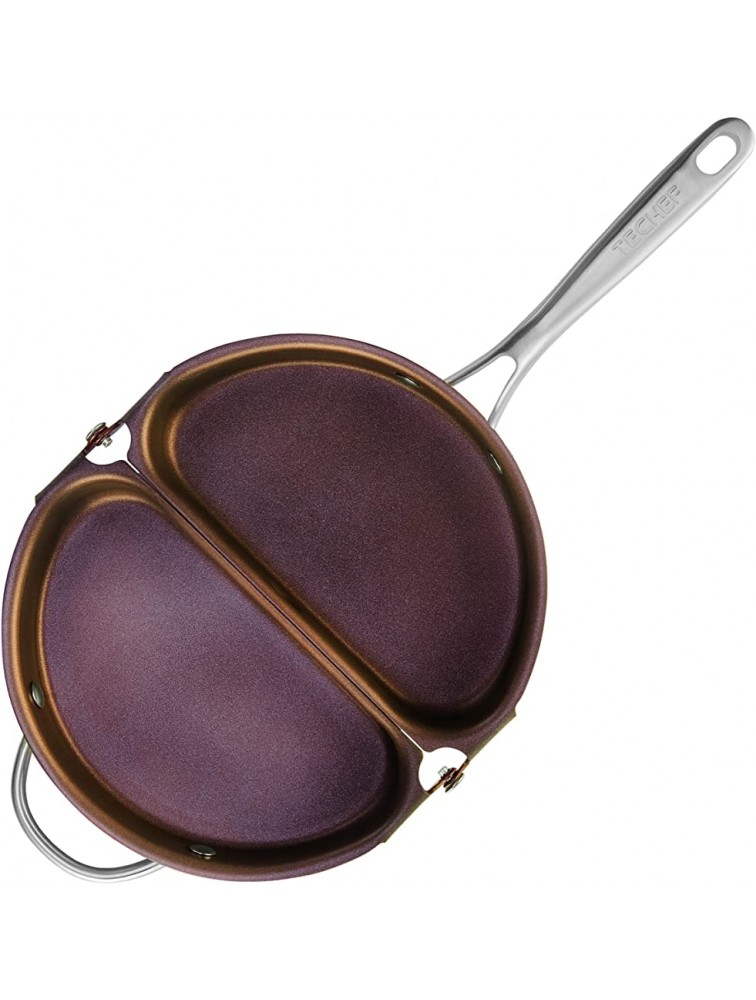 TECHEF Frittata and Omelette Pan Coated with New Teflon Select Non-Stick Coating PFOA Free Purple - B99U2AYK4