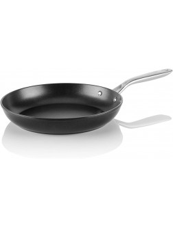 TECHEF Onyx Collection 12-Inch Frying Pan coated with New Teflon Platinum Non-Stick Coating PFOA Free 12-inch - BW2EGELVS