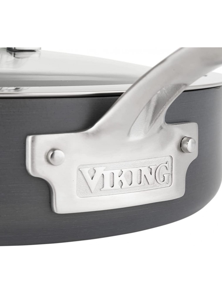 Viking 40051-1182-1012 Hard Anodized Nonstick Fry Pan Set 10 Inch and 12 Inch Gray - BX7SJ618X