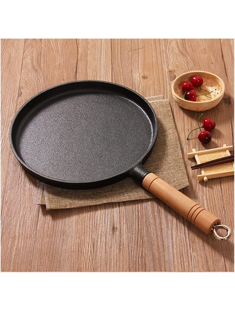 AIPING 26cm Thickened Cast Iron Non-stick Frying Pan Layer-cake Cake Pancake Crepe Maker Flat Pan Griddle Breakfast Omelet Baking Pans Saucepans Color : A - BDOCDQGFN