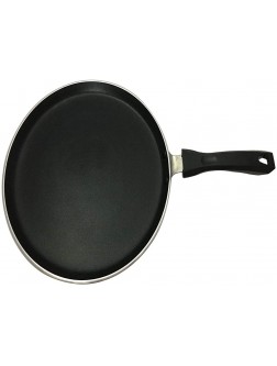 Dosa Pan Nonstick Dosa Tava Griddle Dosa Pan Fry Pan Easy To cook Indian style Cookware with handle Pizza Crepe Pan Dosa Roti Tawa Budare Aluminum Non-stick Dosa Tawa4mm - B9OMHFDC2
