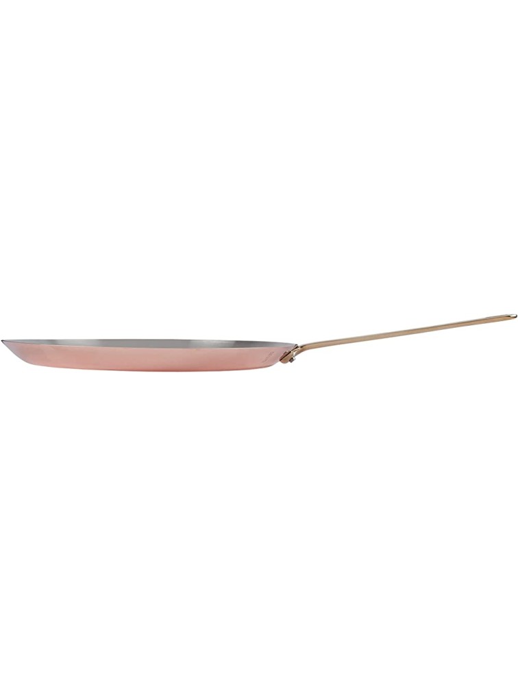 Mauviel Made In France M'Heritage Copper M150B 12-Inch Crepe Frying Pan with Bronze Handle - BOKGN4O28