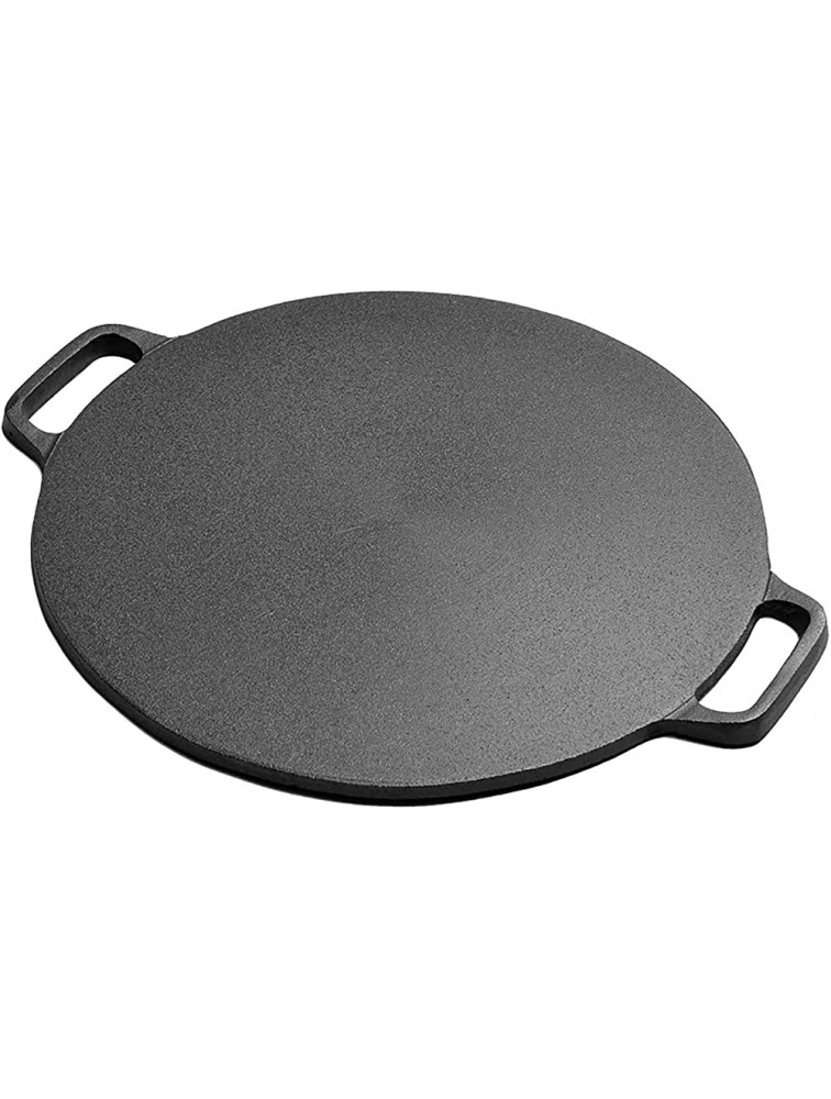 Professional Crepe and Pancake Omelet Pizza Pan Crepe Machine Pan Griddle Cast Iron Pancake Tool Can Be Use Market Booth Selling Crepes,for Suitable Gas Stove Induction Cooker Size : 37cm - BTM5J5VHR