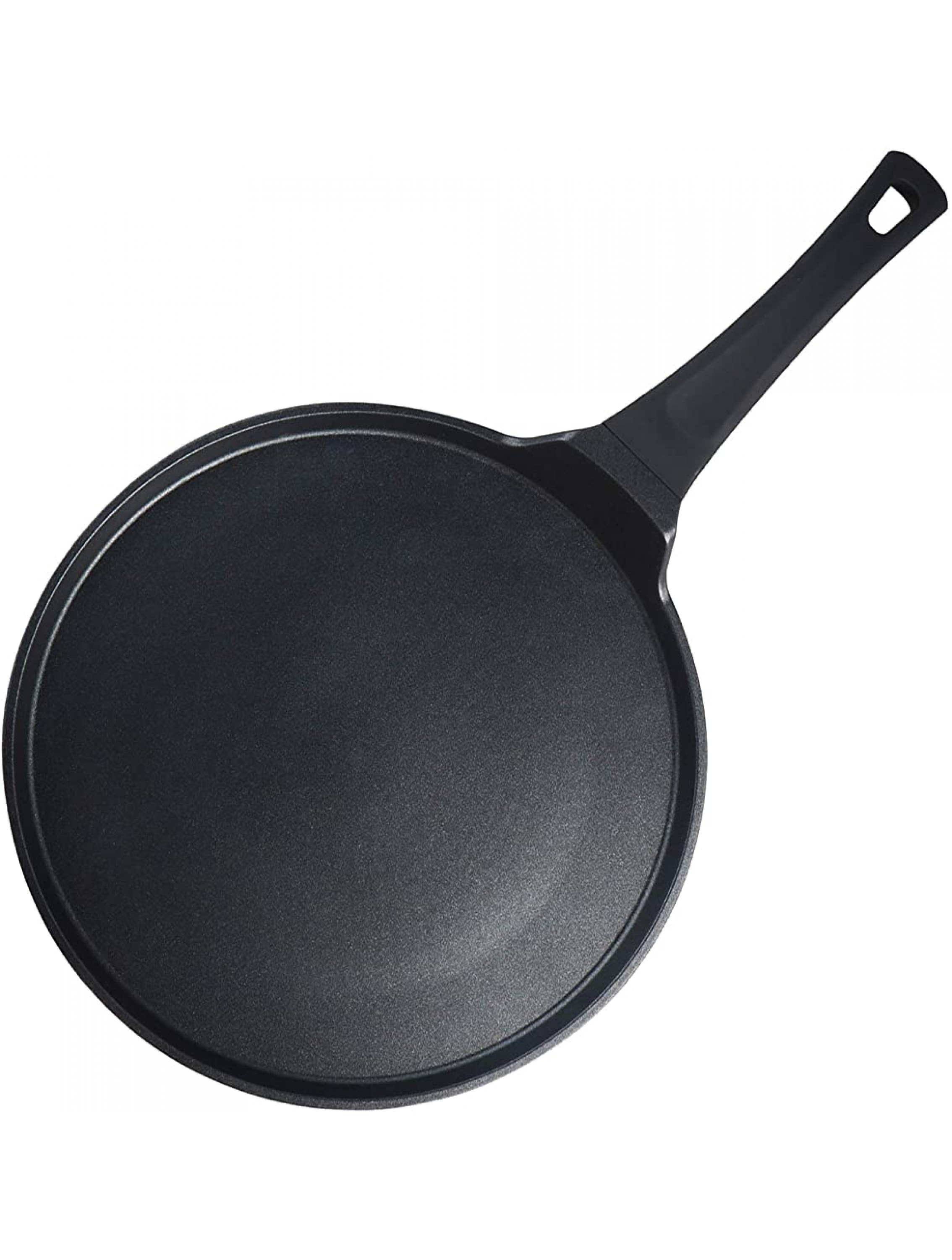 S·KITCHN Crepe Pan Nonstick Dosa Pan Tawa Pan for Roti Indian Non-Stick Pancake Griddle Compatible with Induction Cooktop Comal for Tortillas Griddle Pan for Stove Top 12.5 Inches - B9FJ3VIIT