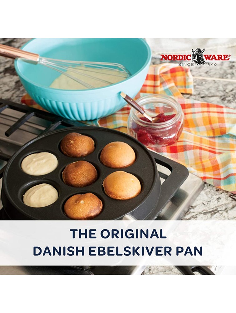 Nordic Ware Danish Ebleskiver Pan - BWDWPIPI9