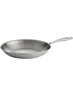 Tramontina Fry Pan Stainless Steel Tri-Ply Clad 12-inch 80116 007DS - BRYKPLQQH