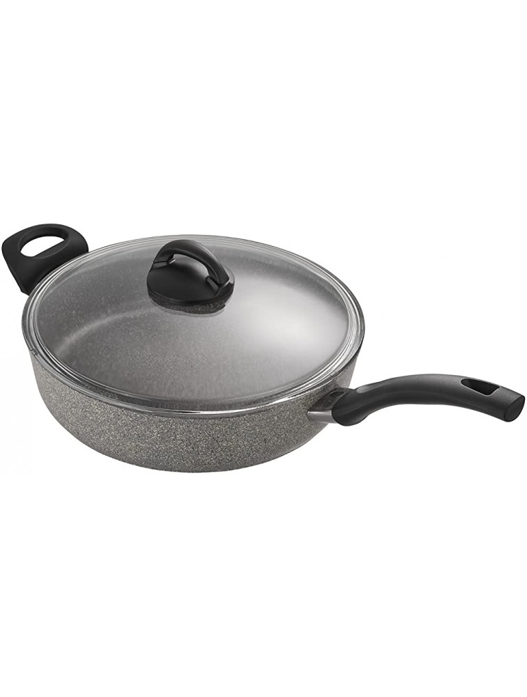 Ballarini Parma Forged Aluminum 3.8-qt Nonstick Saute Pan with Lid Made in Italy - BHTKDWEXL