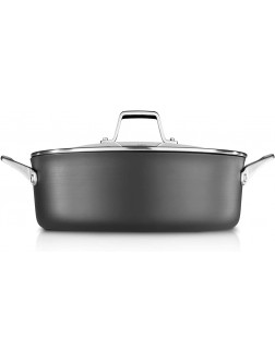 Calphalon Premier Hard-Anodized Nonstick Cookware 7-Quart Sauteuse with Cover - BXBRYHG2M