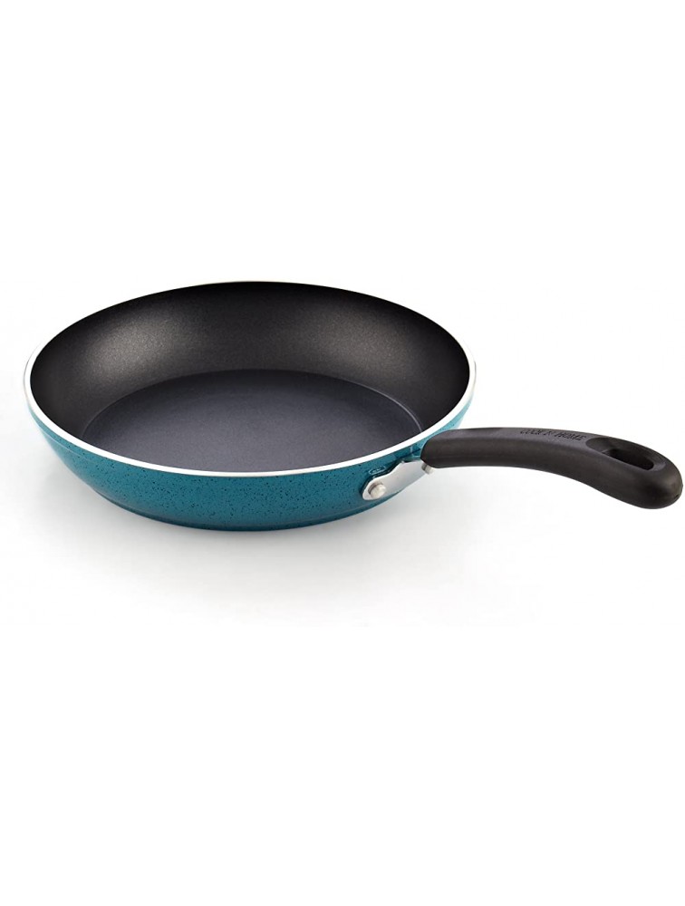 Cook N Home Nonstick Saute Skillet with Nonstick Coating,Induction Compatible 8-inch,Turquoise - BHFWWN3UF