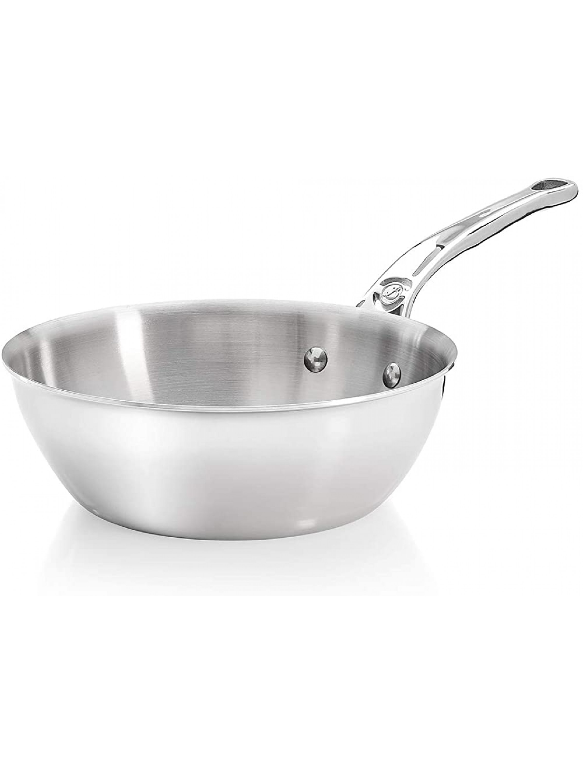 DeBuyer Affinity 3.17-Quart Rounded Saute-pan Stainless Steel - BV06H1DM4