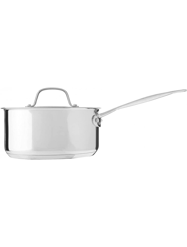 Cuisinart 7193-20 Chef's Classic Stainless 3-Quart Saucepan with Cover Stainless Steel - BYWA97G6B