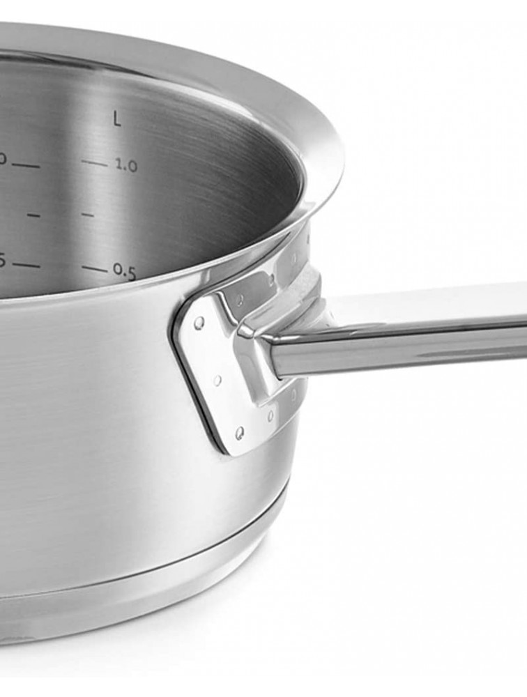 Fissler Pure-Profi Collection Stainless Steel Sauce-Pan 1.5 Quart - BE5SFFVW8