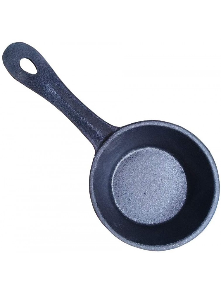 HAWOK DIA.3.8inch Cast Iron Melting Pot Pre-Seasoned Sauce Pan - BIAFQ6Y4Z