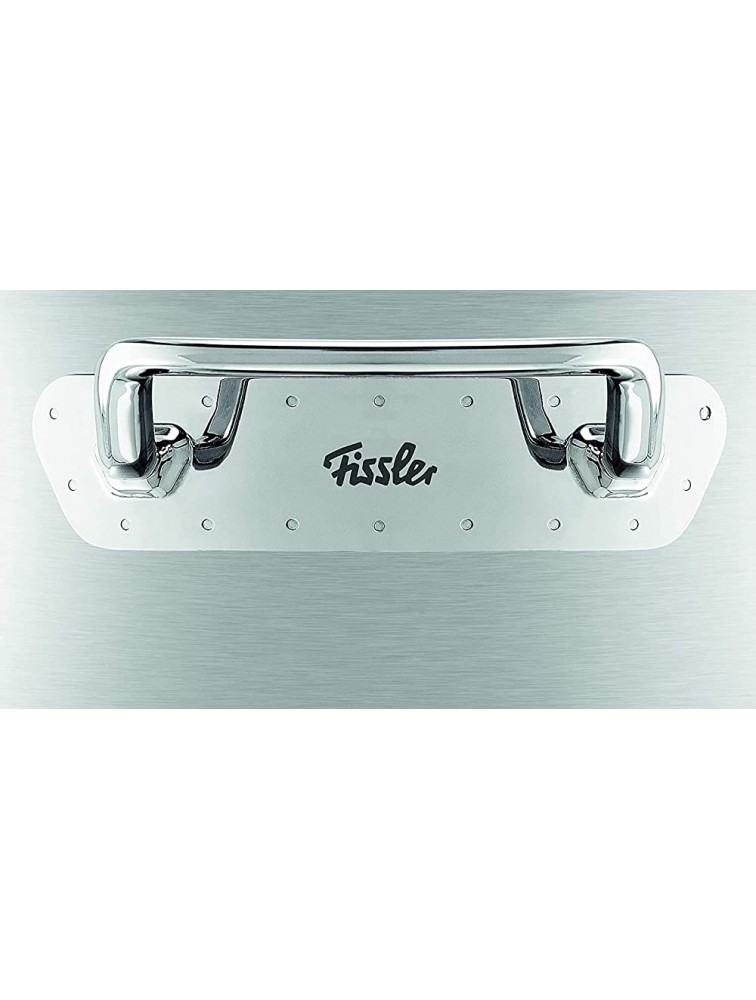 Fissler Pure-Profi Collection Stainless Steel Dutch Oven Roasting-Pot with High Domed Lid 5.1 Quart Induction - BDDHWFWJE