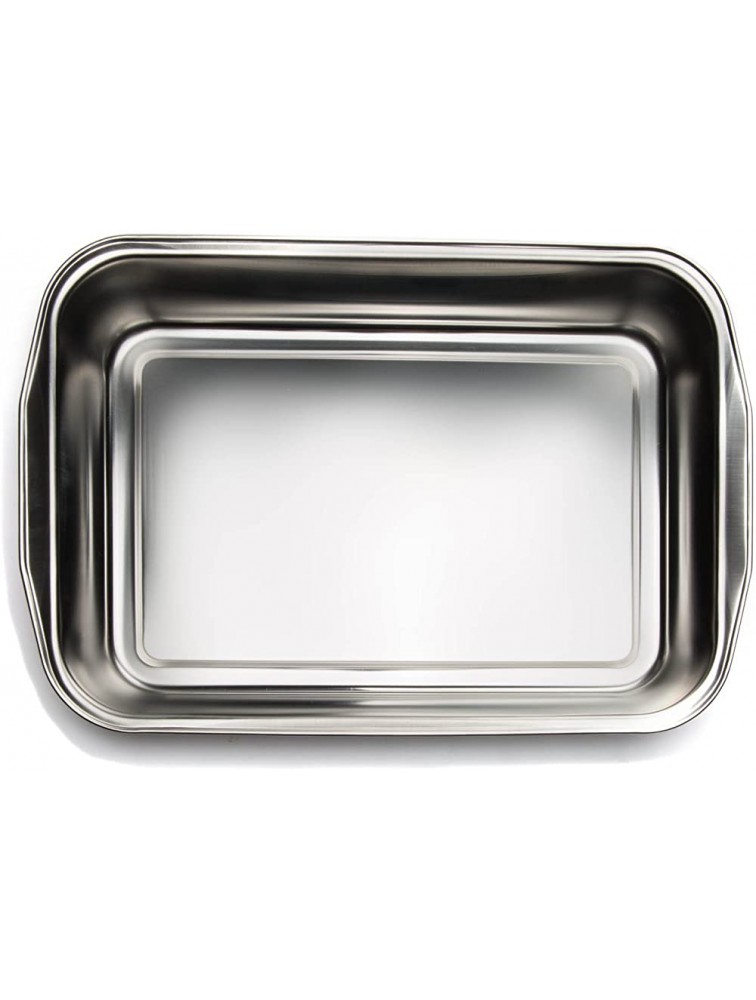 Fox Run Roasting Stainless Steel Baking Pans 14.5 inches - BHHKMZ8Y0