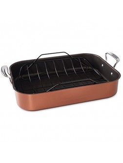 Nordic Ware Turkey Roaster with Rack Copper - B1LMJOH2R
