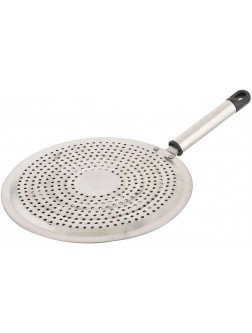 Stainless Steel Roasting Net,Stainless Steel Wire Roaster,Roaster,Cooking Rack for Papad and Khakras,For Baking Rotis and Parathas-Silver - BVVGBHABG