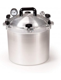 All American 921 Canner Pressure Cooker 21.5 qt Silver - BOCRUZ547